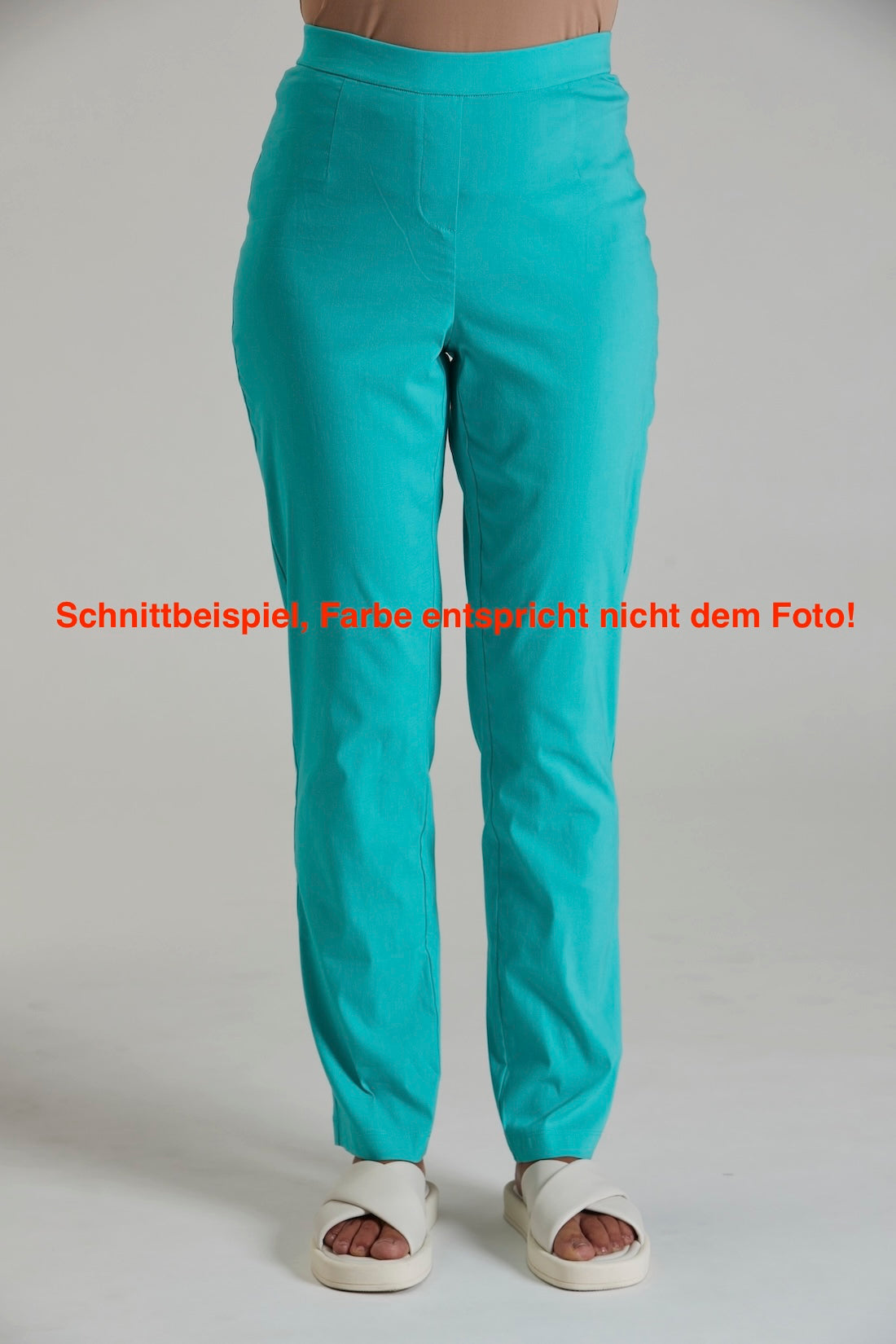 Basic-Hose, rauchblau