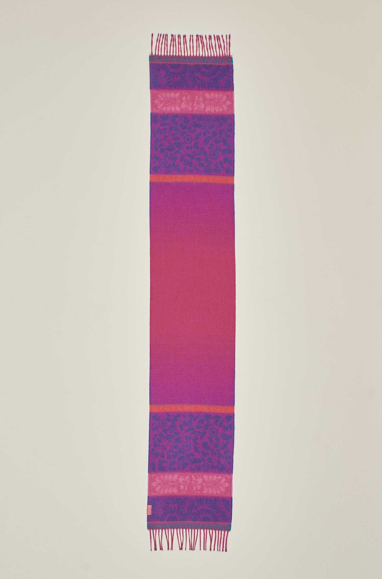 Jacquard Schal Ungaretti aus Baby Alpaka