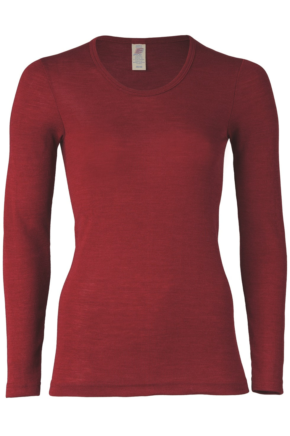 Shirt langarm, rot