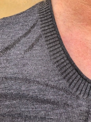 Pullover A-Linie, anthrazit
