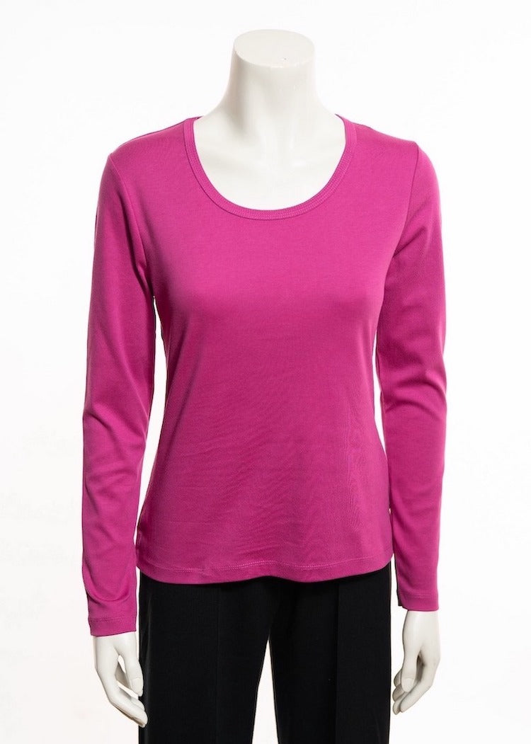 Bio-Baumwoll Shirt, fuchsia