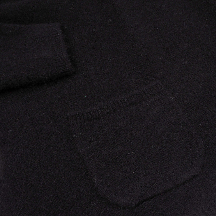 Yakwolle Pullover Zonora, schwarz