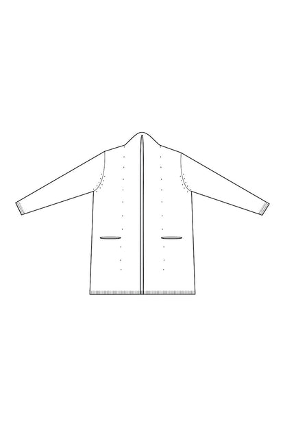 Lammwolle Jacke Mitty, cold grün