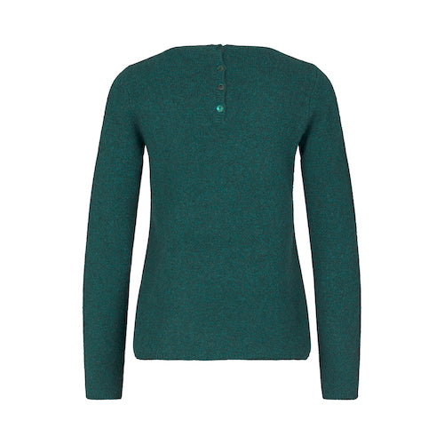 Yakwolle Pullover Zo, grün