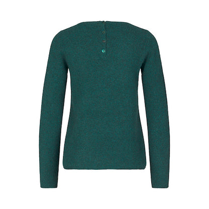 Yakwolle Pullover Zo, grün
