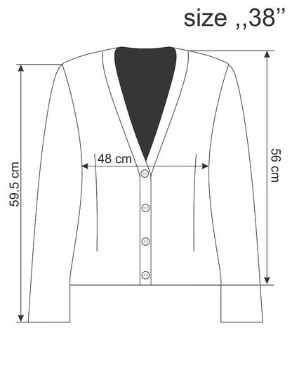 Jacquard Jacke Geometric Pattern, rot