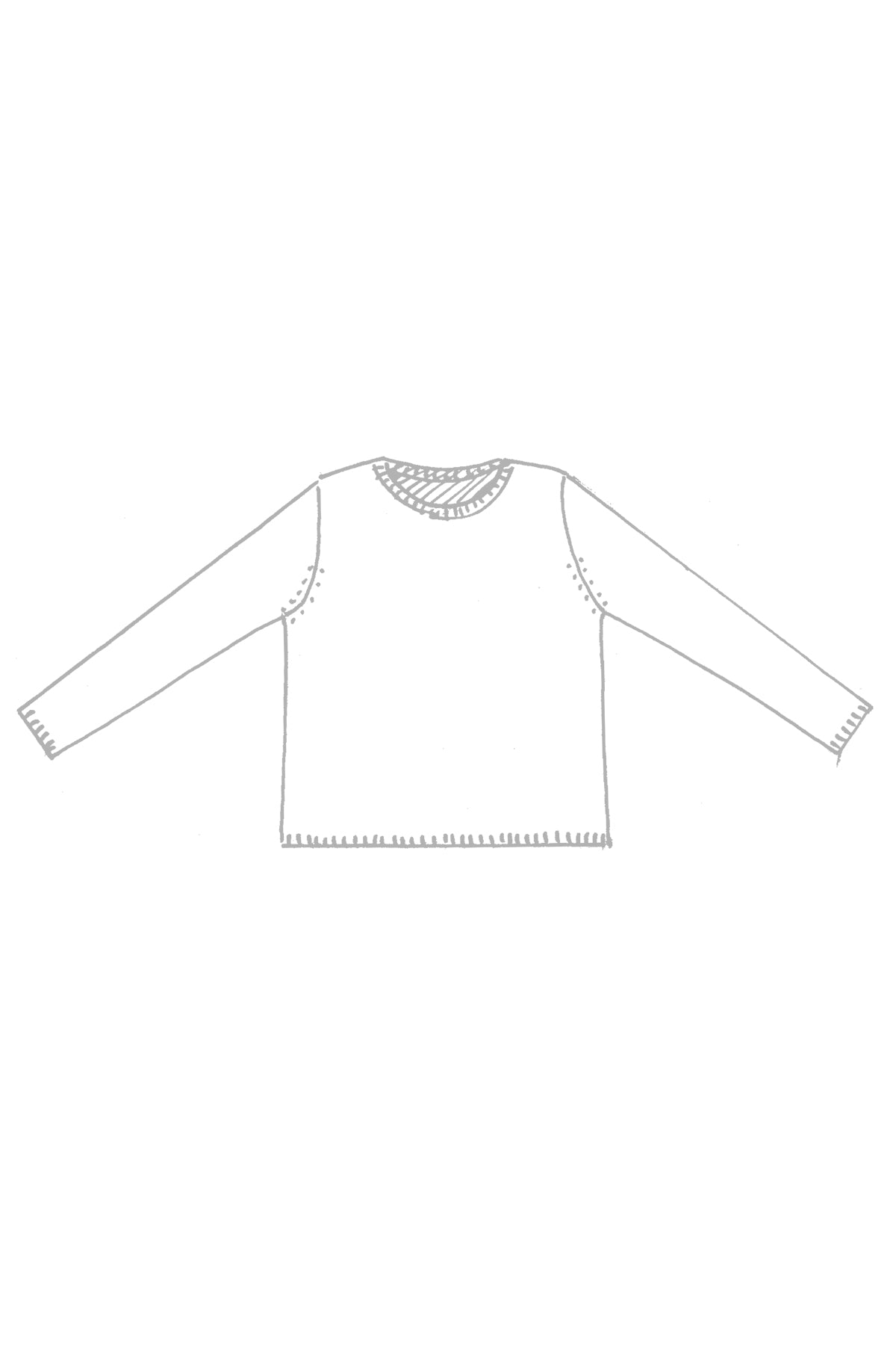 Yakwolle Pullover Zo, grün