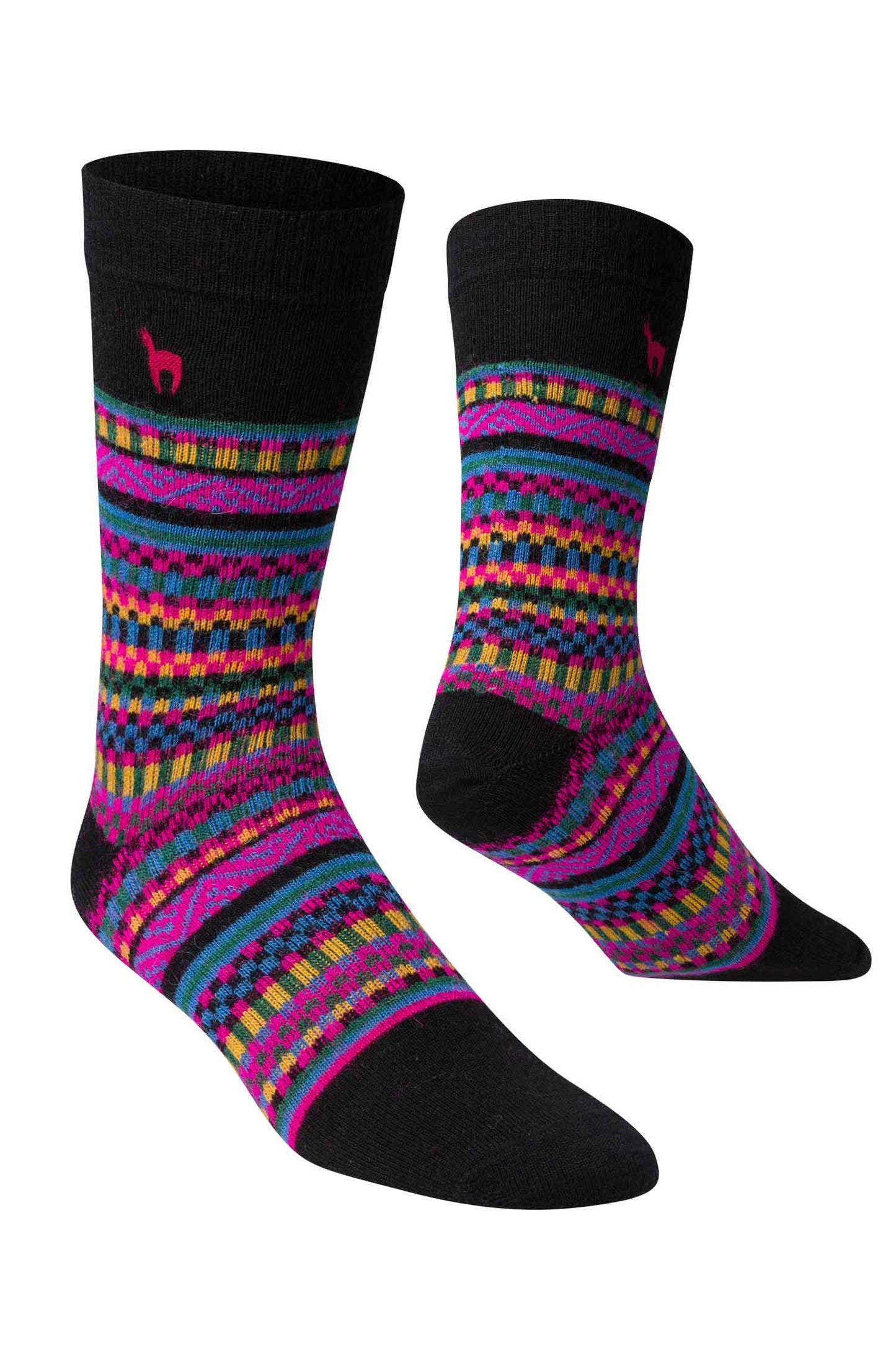 Baby Alpaka Premium Socken, multi