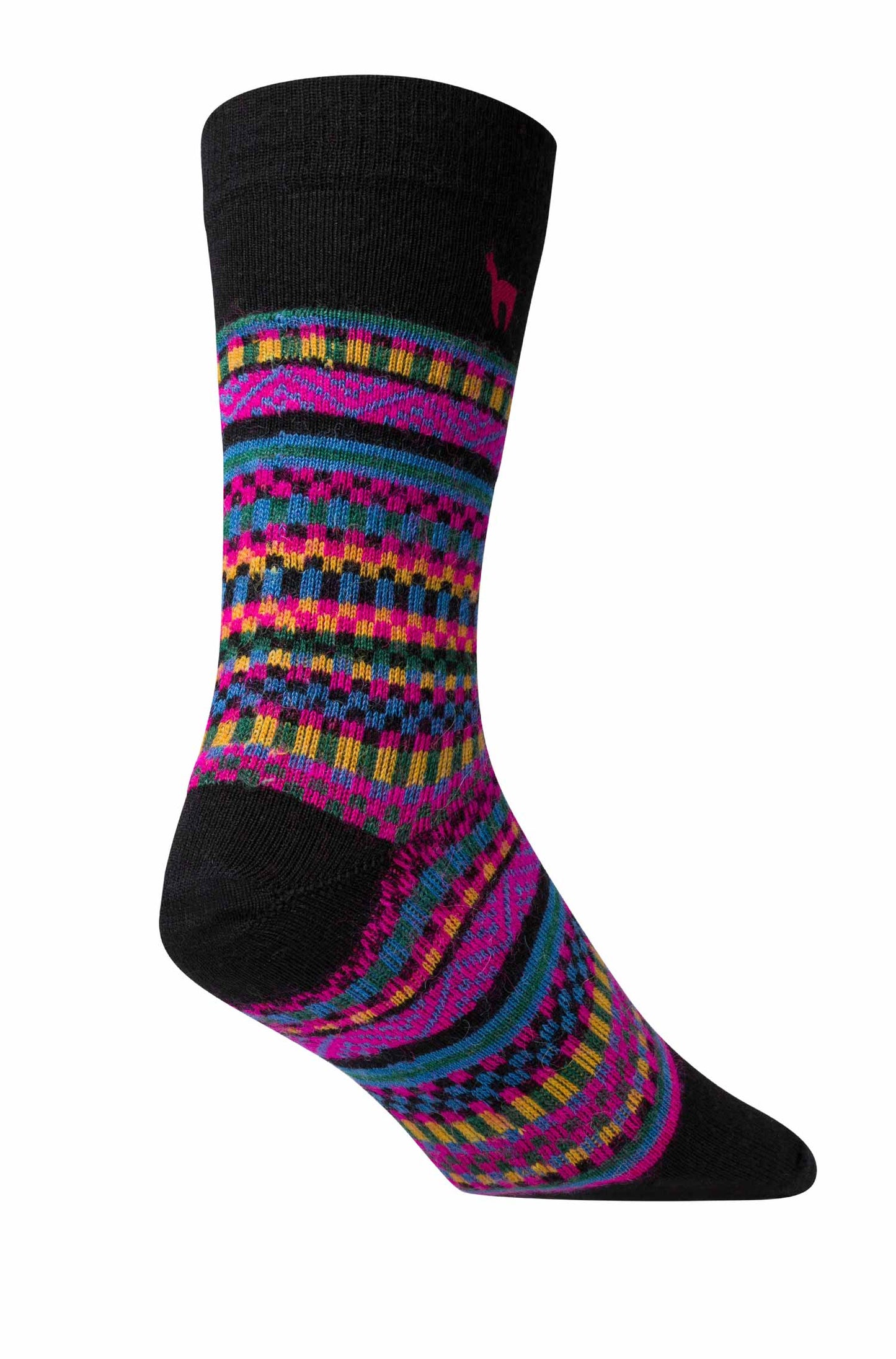 Baby Alpaka Premium Socken, multi